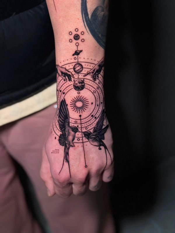 Hand Tattoos Melbourne - Sam Ink Cranbourne