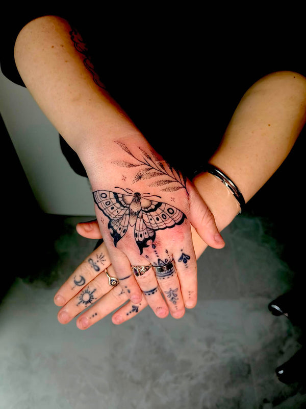 butterfly hand tattoos melbourne