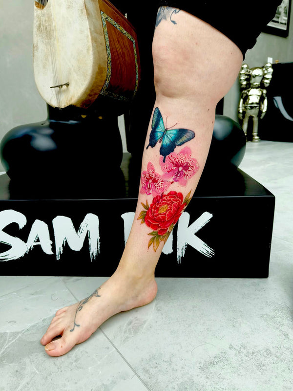 floral tattoo melbourne