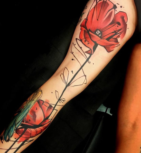 Floral Tattoos Melbourne
