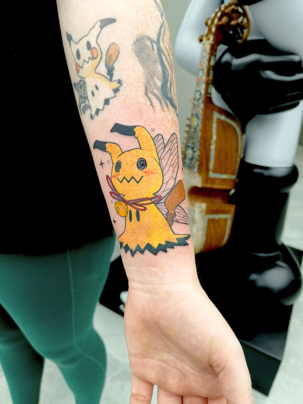 pikachu tattoo melbourne