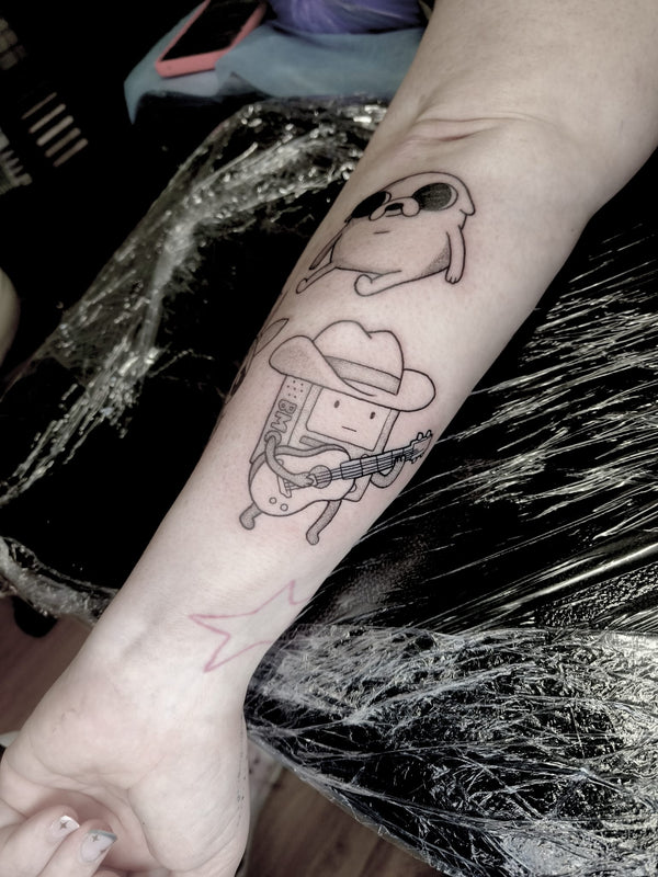 BMO adventure time Tattoos Sam Ink Melbourne