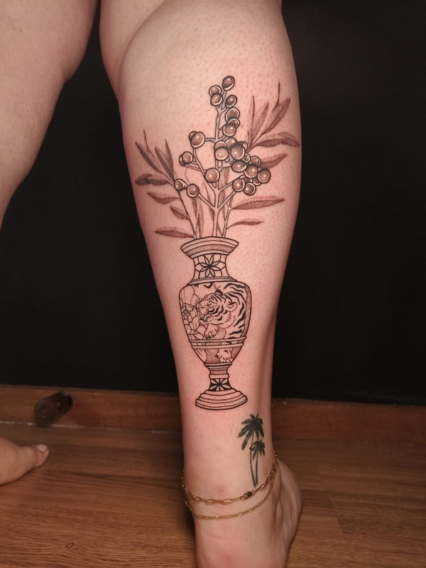 vase tattoo melbourne
