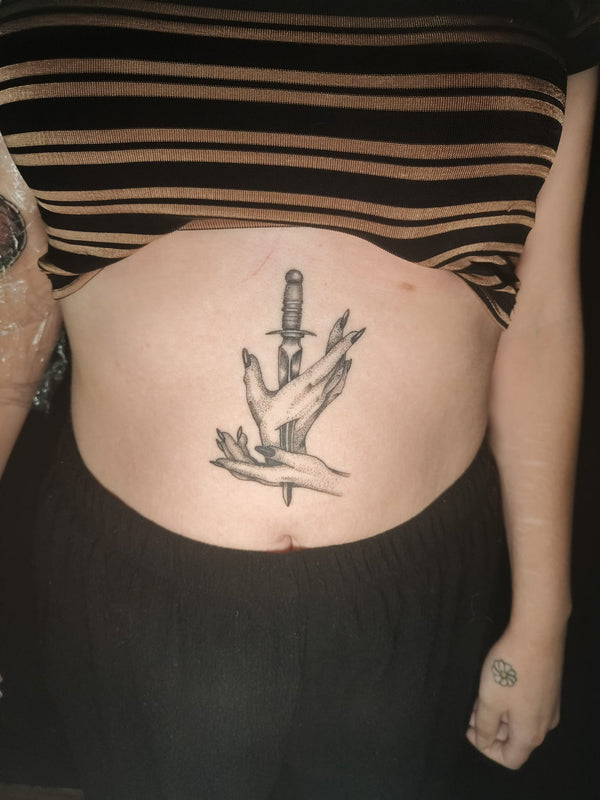 Stomach Tattoos - Sam Ink Melbourne