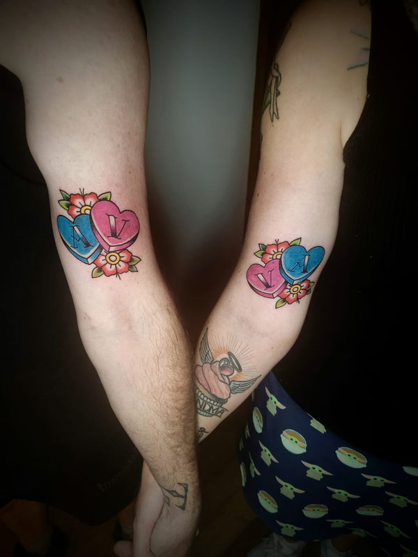 partner tattoos - Sam Ink Melbourne