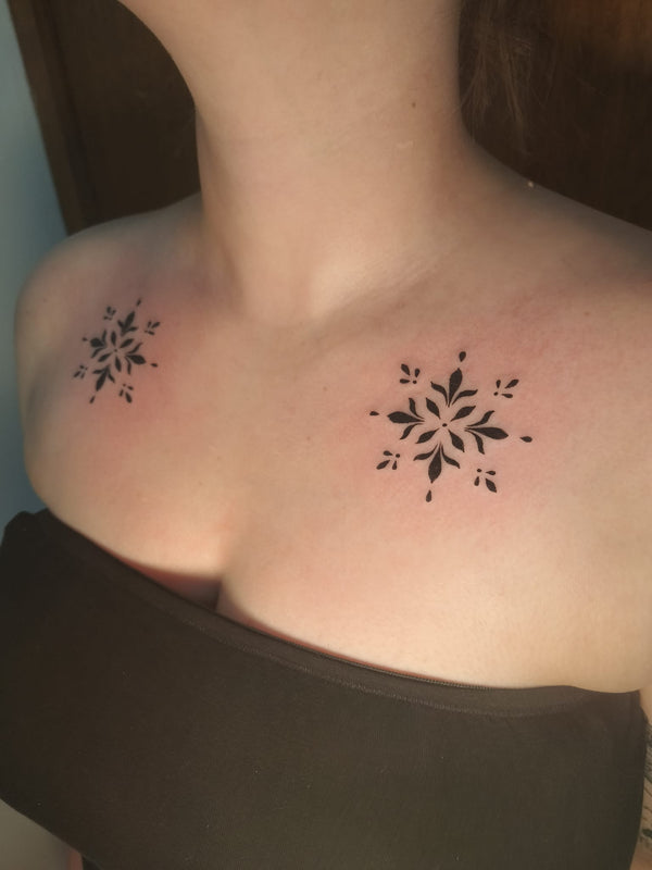 Shoulder and chest tattoos - Melbourne