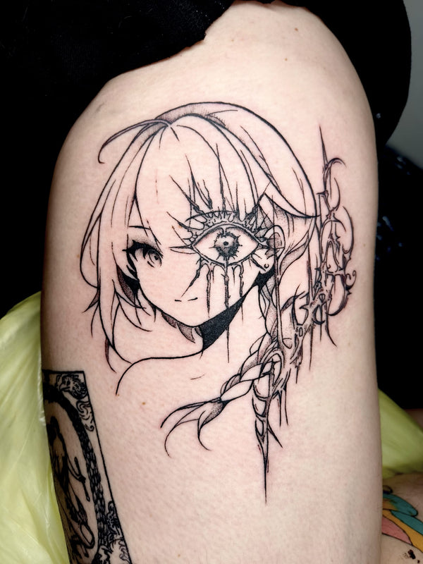 anime Tattoos - Sam Ink Melbourne