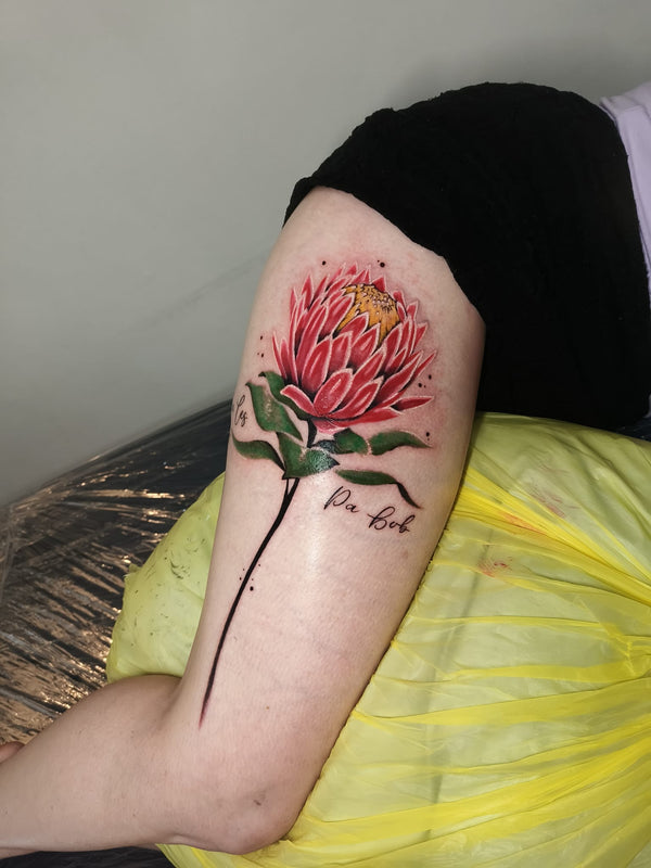 floral tattoos australia