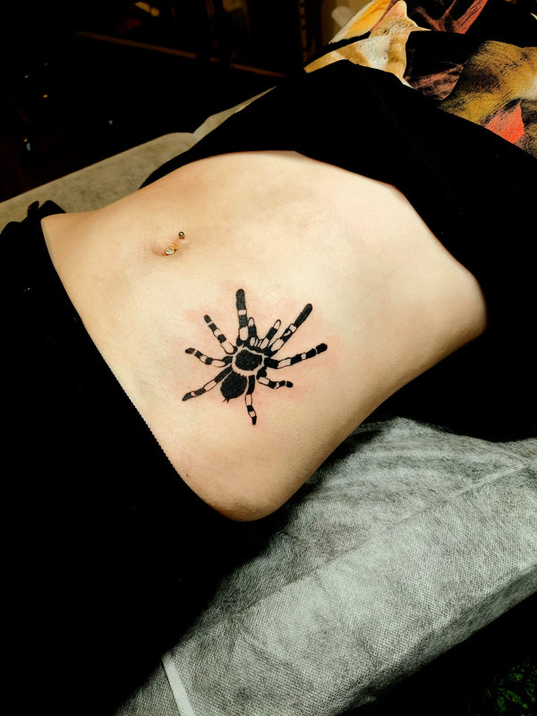 spider tattoo - Sam Ink Melbourne