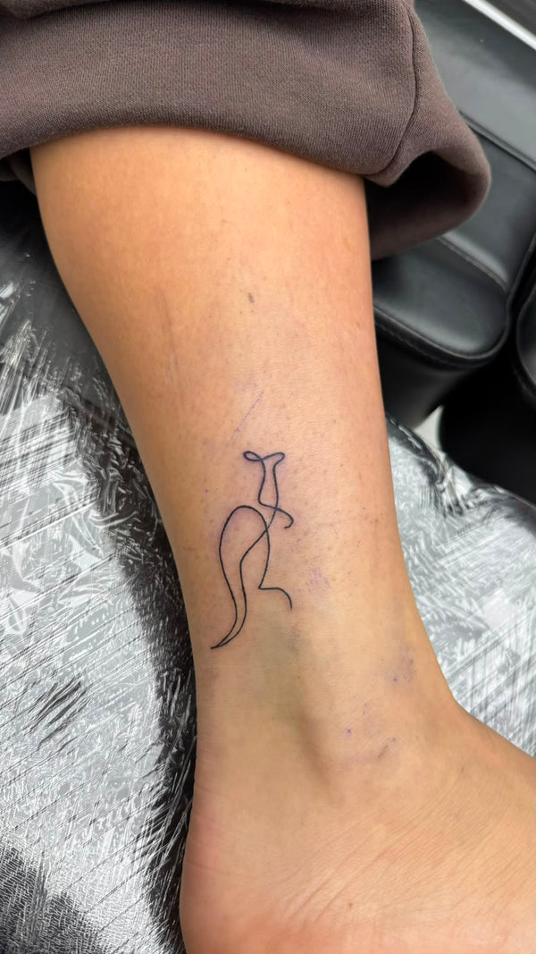 kangaroo tattoos melbourne