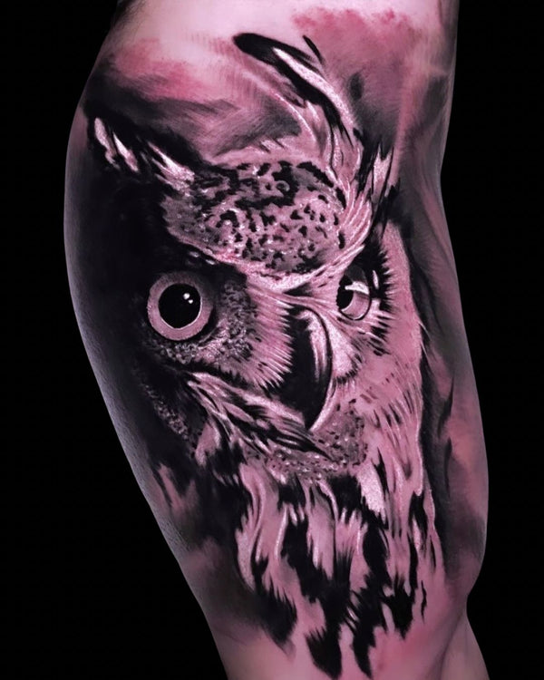 Owl Tattoo Mlebourne