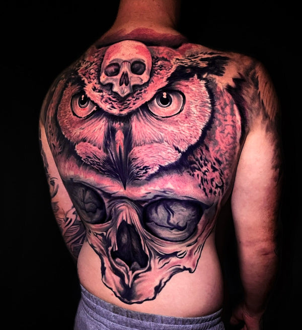 Best Back Tattoos Cranbourne - Sam Ink